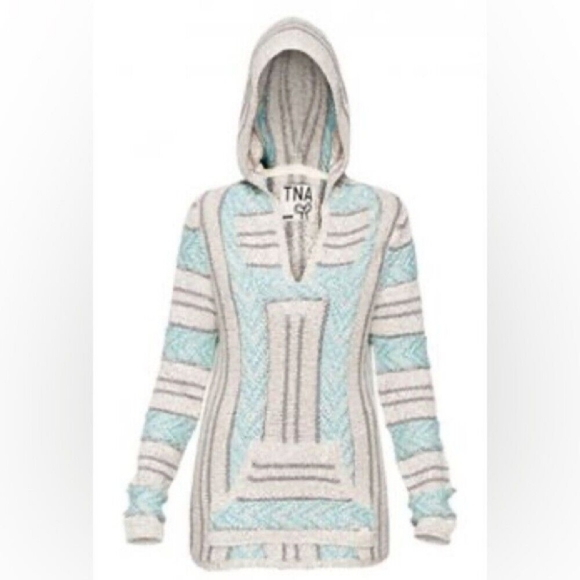 Aritzia TNA Cotton Baja Pullover Hoodie - Picture 1 of 5